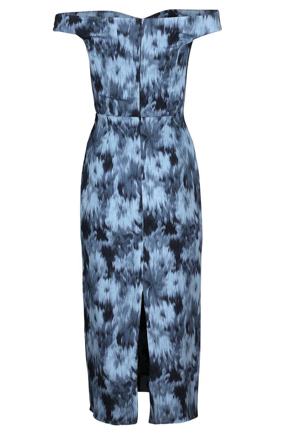 Portrait Neck Sheath Dress-LAKEMULT-4-CLOTHINGDRESSCOCKTAIL-MICHAEL KORS COLLECTION