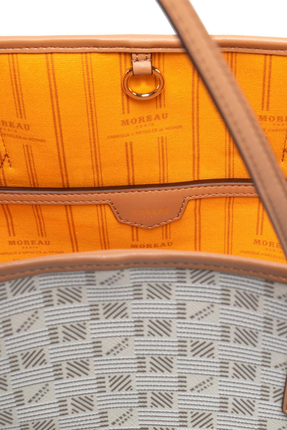 St Tropez Zip Tote MM - Honey Natural-HONEYNAT-O/S-HANDBAGTOTES-MOREAU