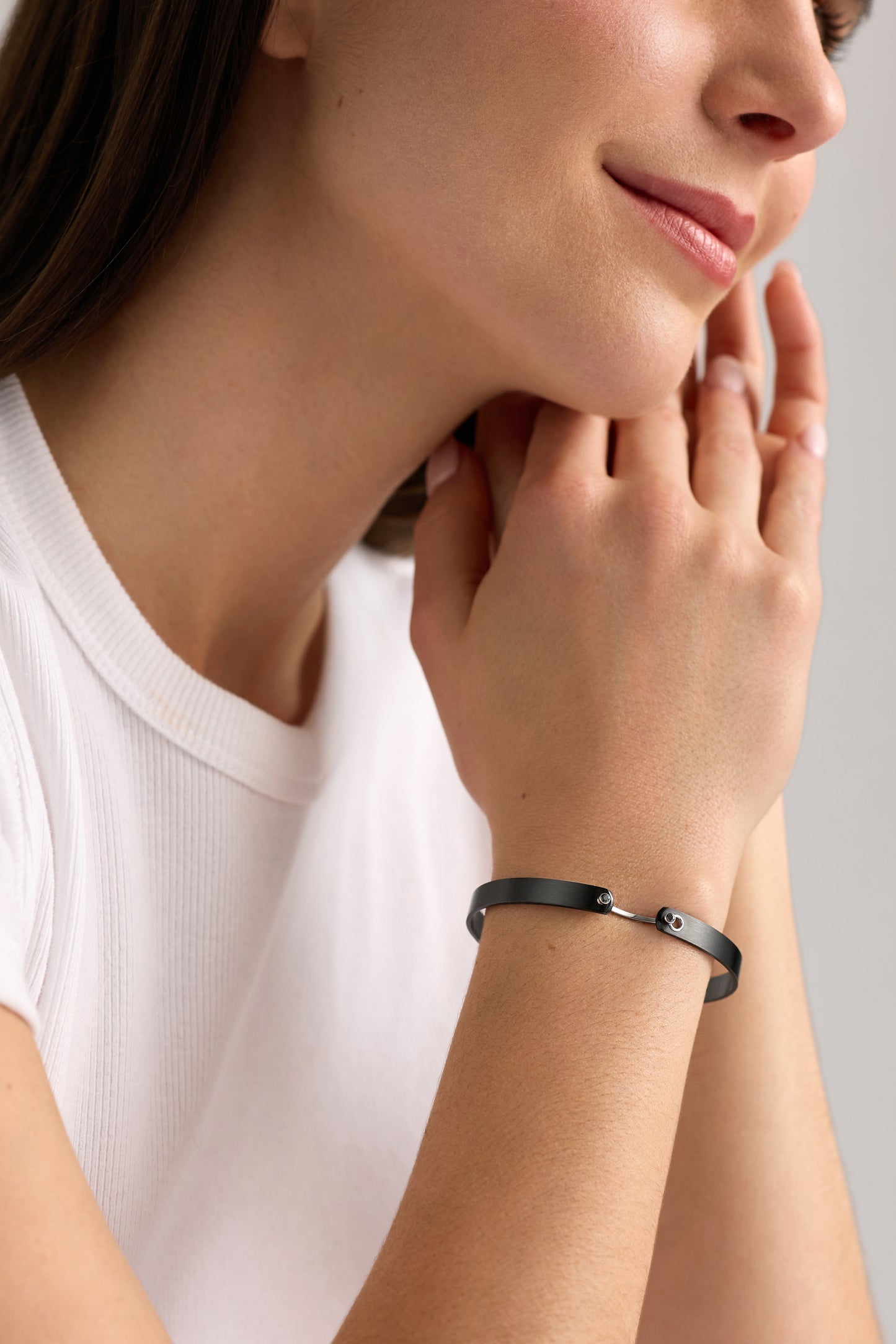 Black Diamond GM Midnight In Manhattan Mood Bracelet - Yellow Gold