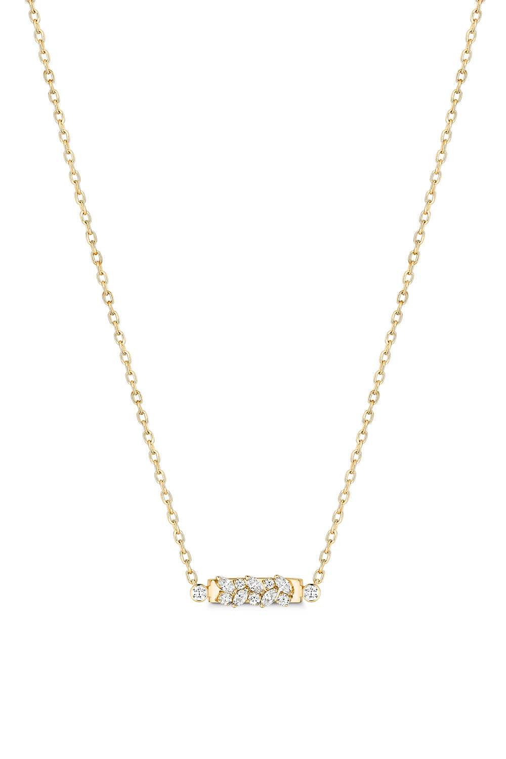 Diamond Soirée Mood Necklace - Yellow Gold