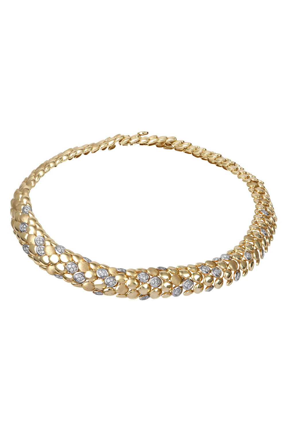 Diamond Small Blossom Necklace