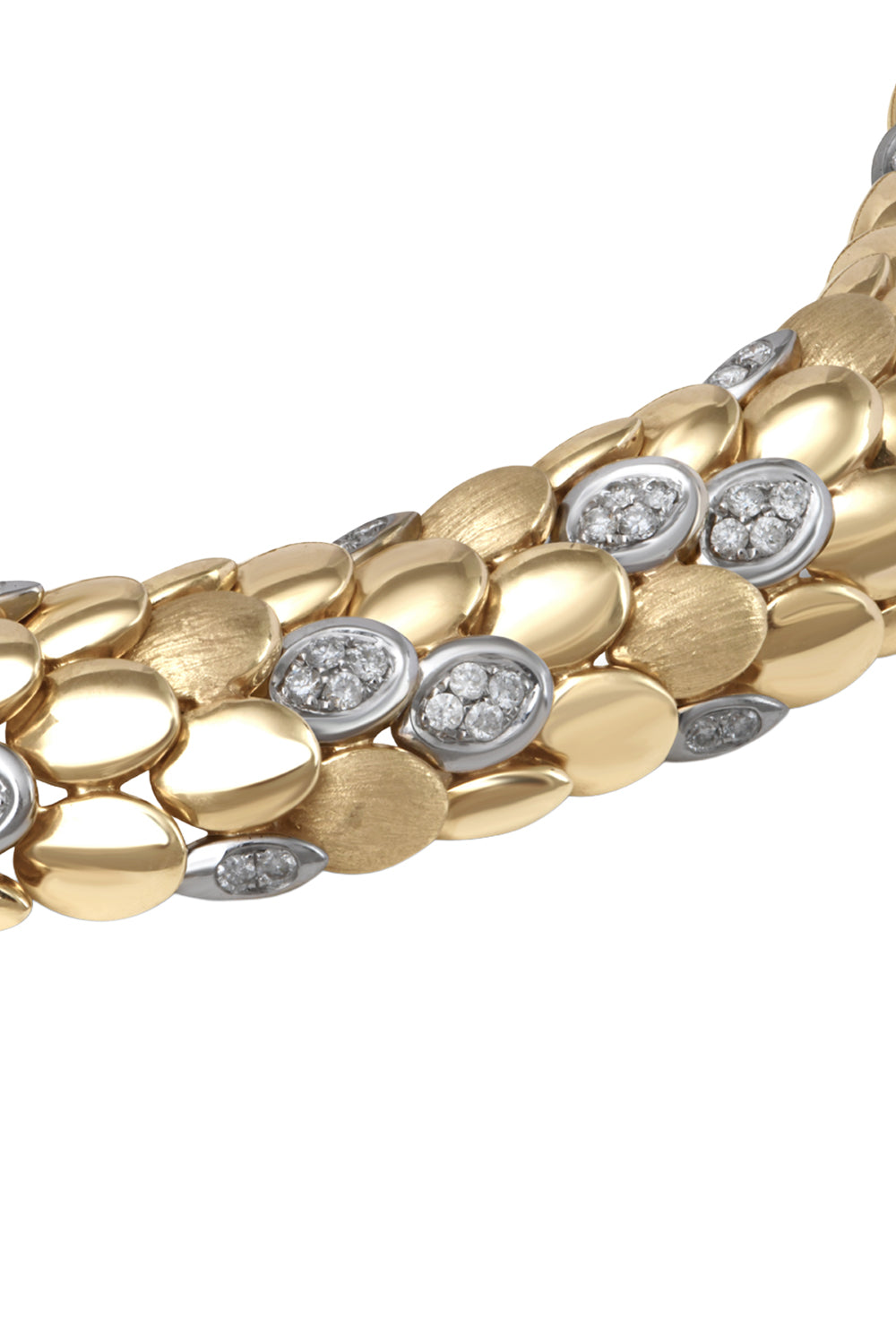Diamond Small Blossom Necklace