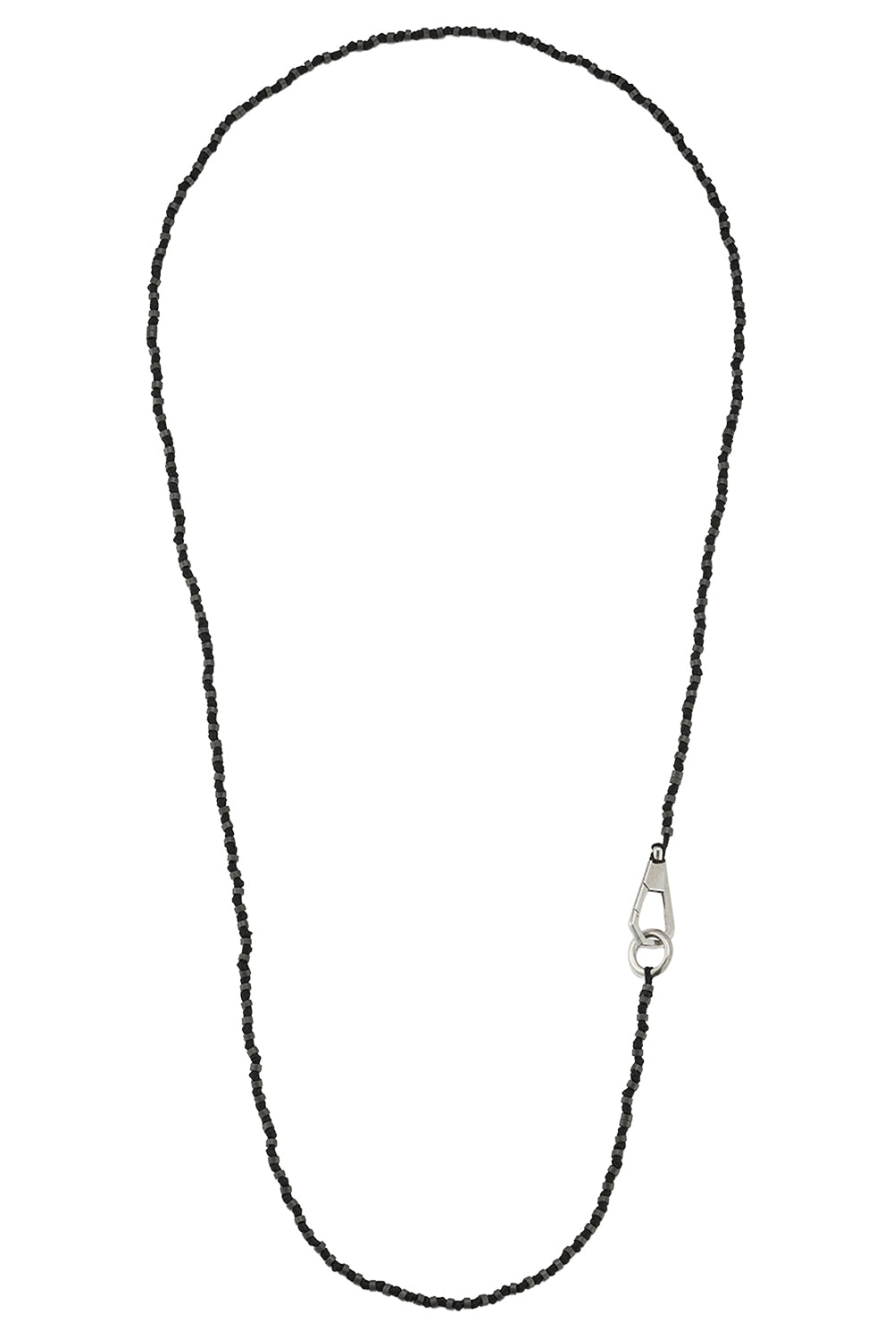 Polished Hemitite Beaded Necklace-RHODIUM-22-JEWELRYFINE JEWELNECKLACE O-WALTERS FAITH