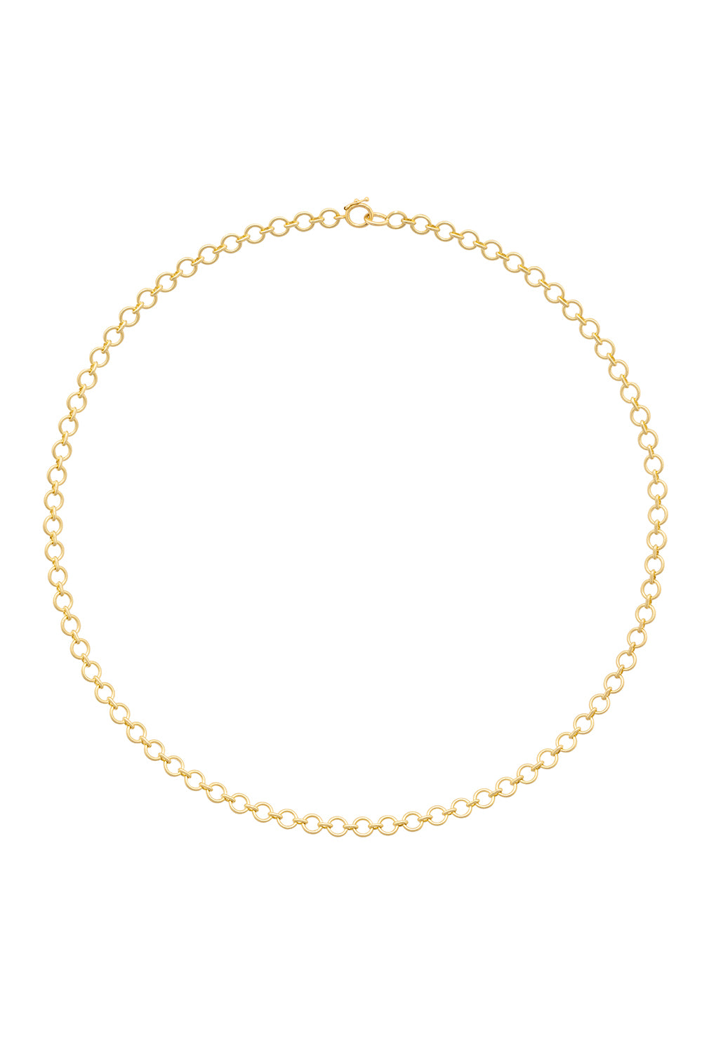 Round Link Chain Necklace