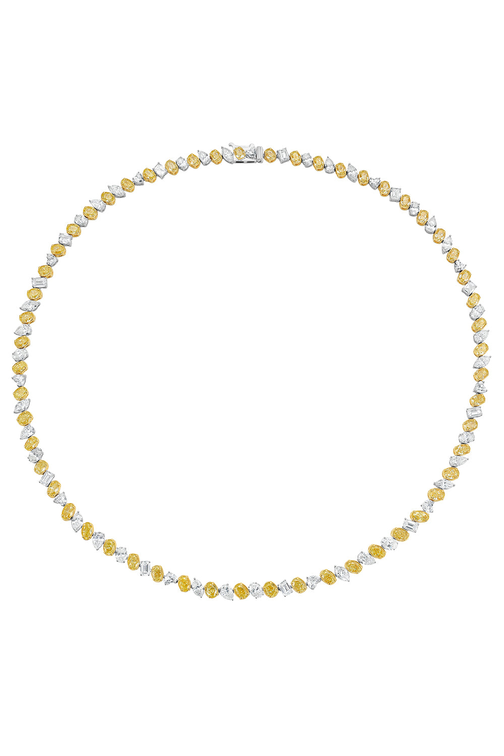 Yellow Diamond Soleil Necklace