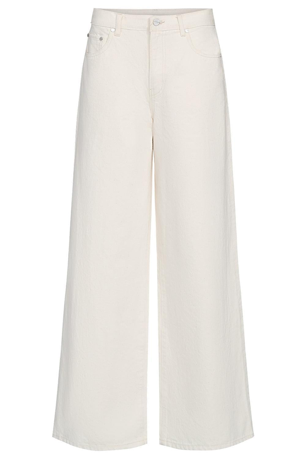 Tiny Dancer Pant - Natural-CREAM-26-CLOTHINGPANTWIDE LEG-TWP