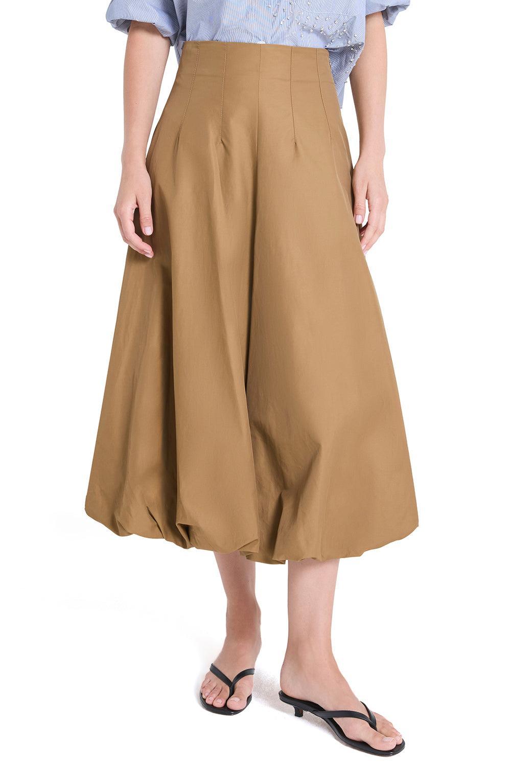 Full Intentions Skirt-BROWN-2-CLOTHINGSKIRTMIDI-TWP