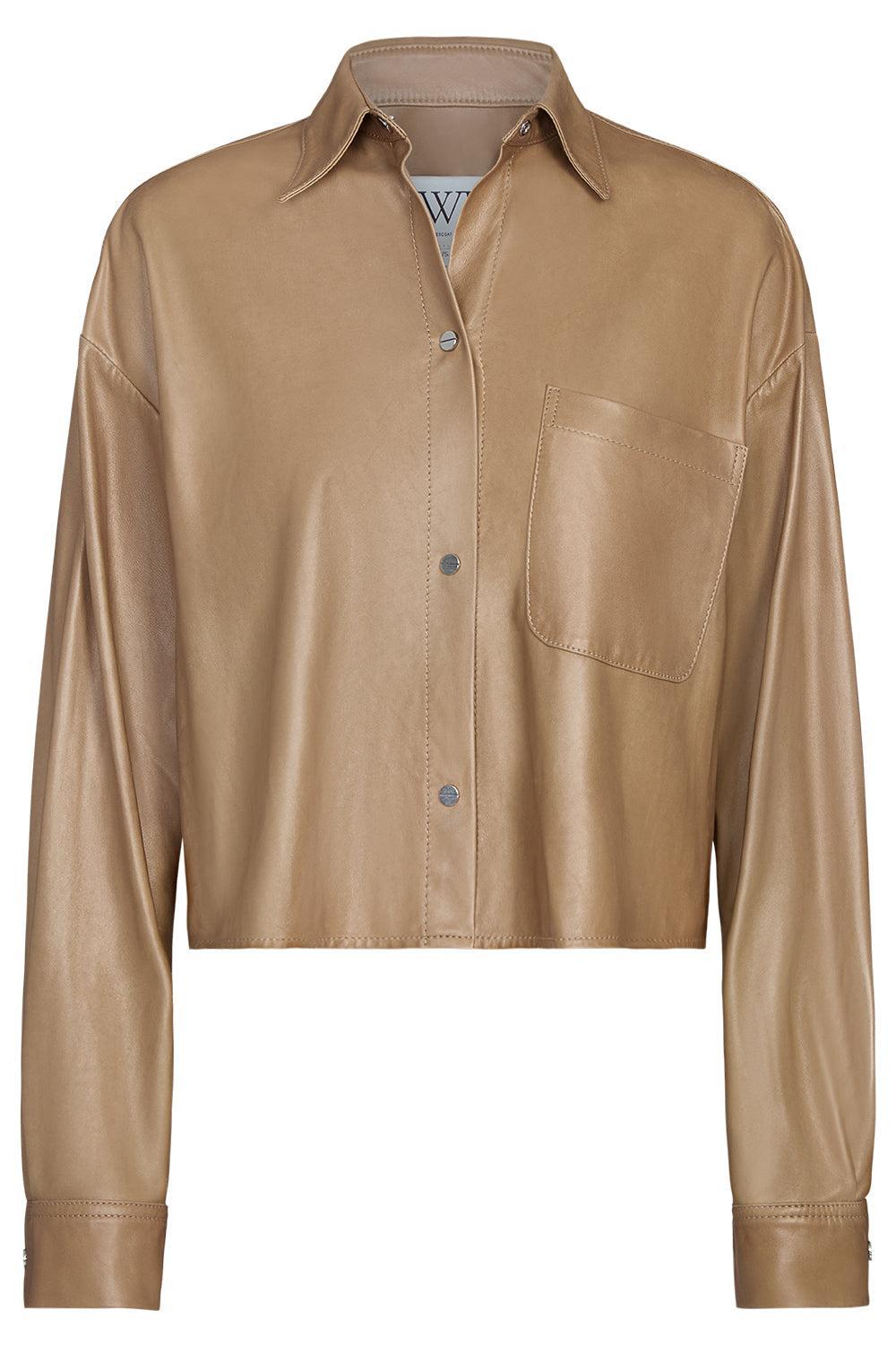 Little Big Joe Jacket - Olive Grey-GREY-XS-CLOTHINGJACKETLEATHER-TWP