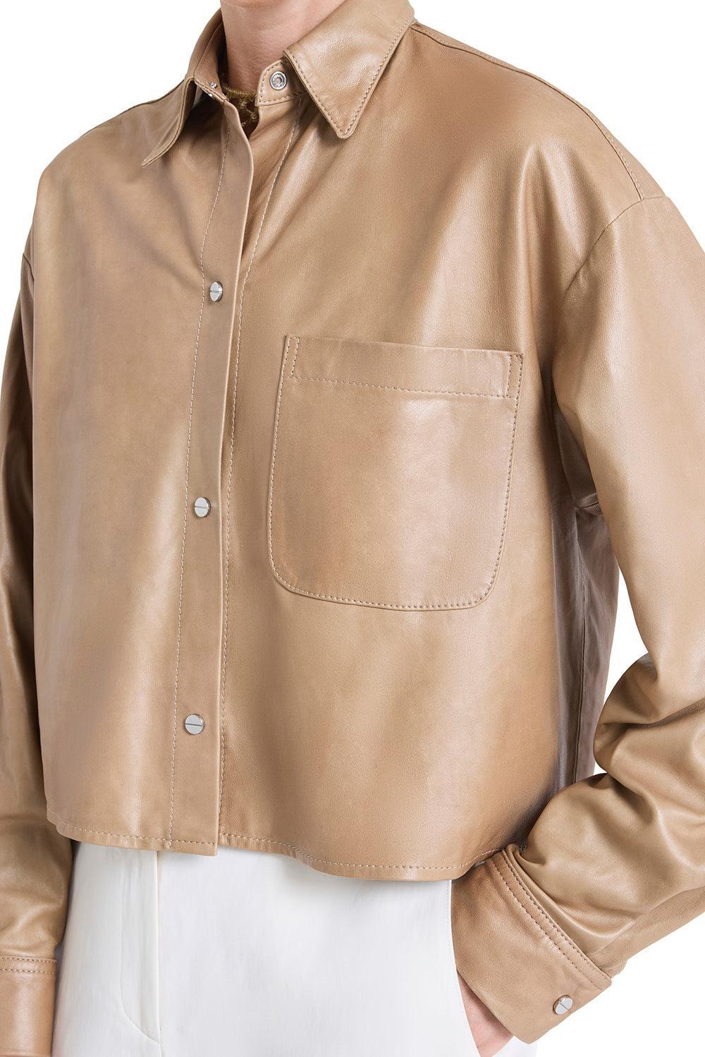 Little Big Joe Jacket - Olive Grey-GREY-XS-CLOTHINGJACKETLEATHER-TWP
