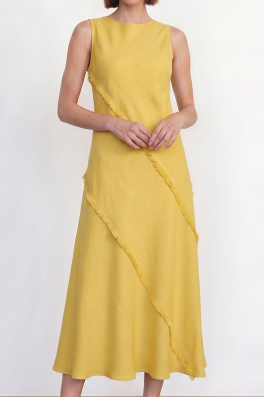 Nereo Midi Ruffle Dress