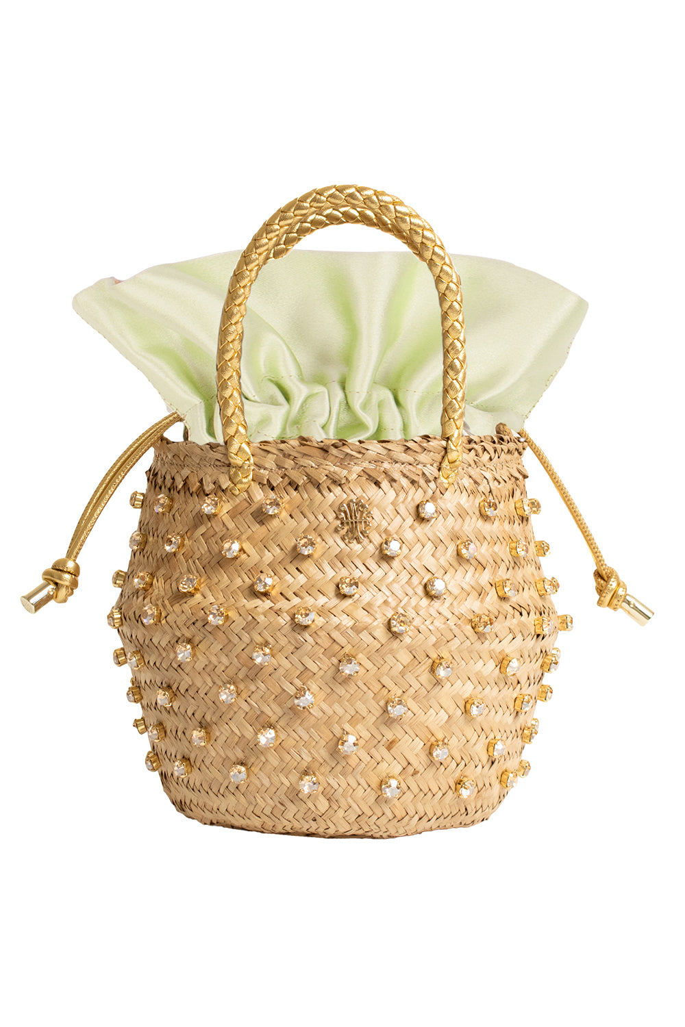 Nina Crystal Bag - Golden Mint