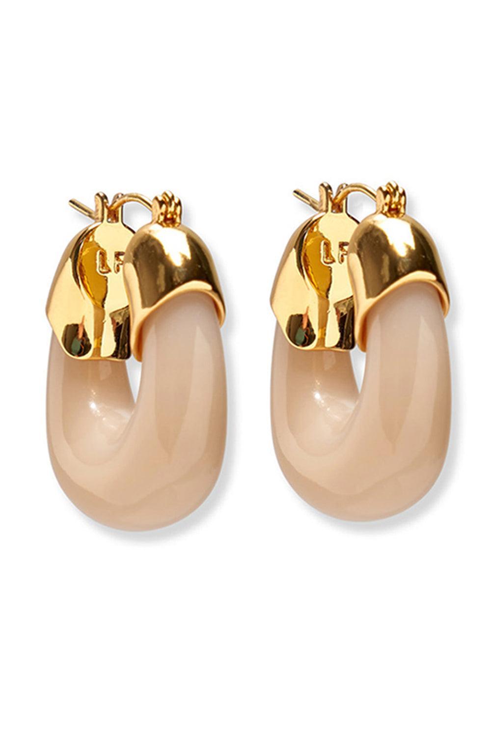 Dove Organic Hoops-DOVE-JEWELRYBOUTIQUEEARRING-LIZZIE FORTUNATO