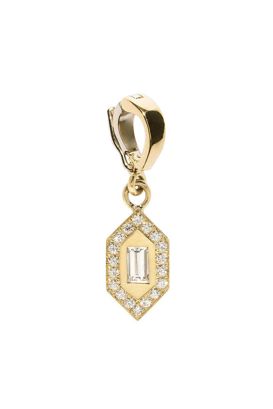 Diamond N/S Small Charm-YELLOW GOLD-JEWELRYFINE JEWELPENDANT-AZLEE