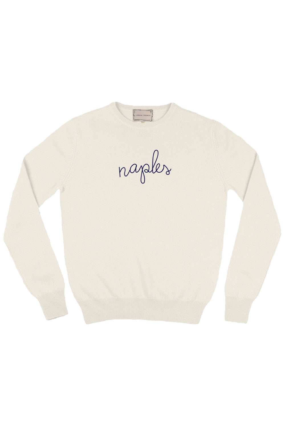 Naples Crewneck - Cream-CREAM-XS-CLOTHINGTOPSWEATER-LINGUA FRANCA
