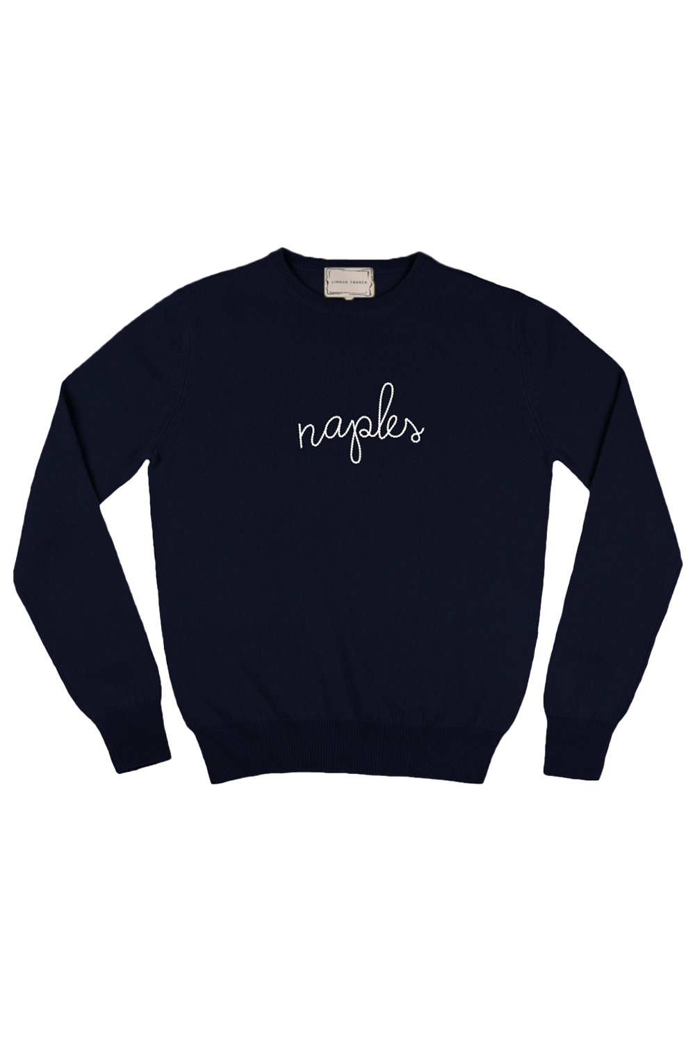Naples Crewneck - Navy-BLUE-XS-CLOTHINGTOPSWEATER-LINGUA FRANCA