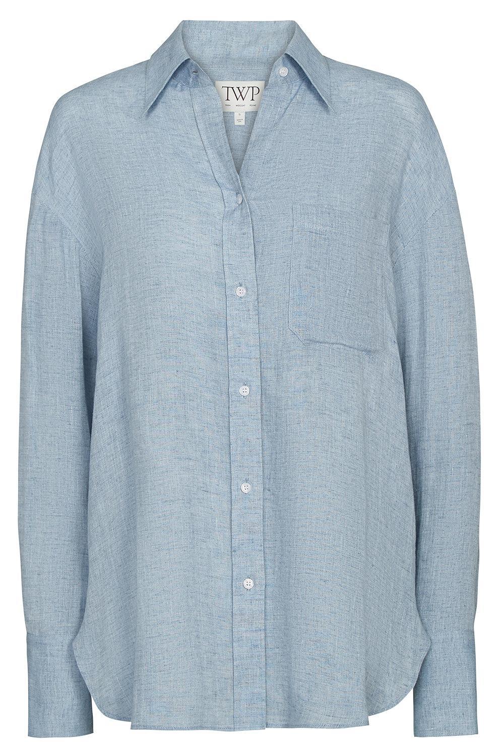 Big Joe Shirt-BLUE-P-CLOTHINGTOPBLOUSE-TWP