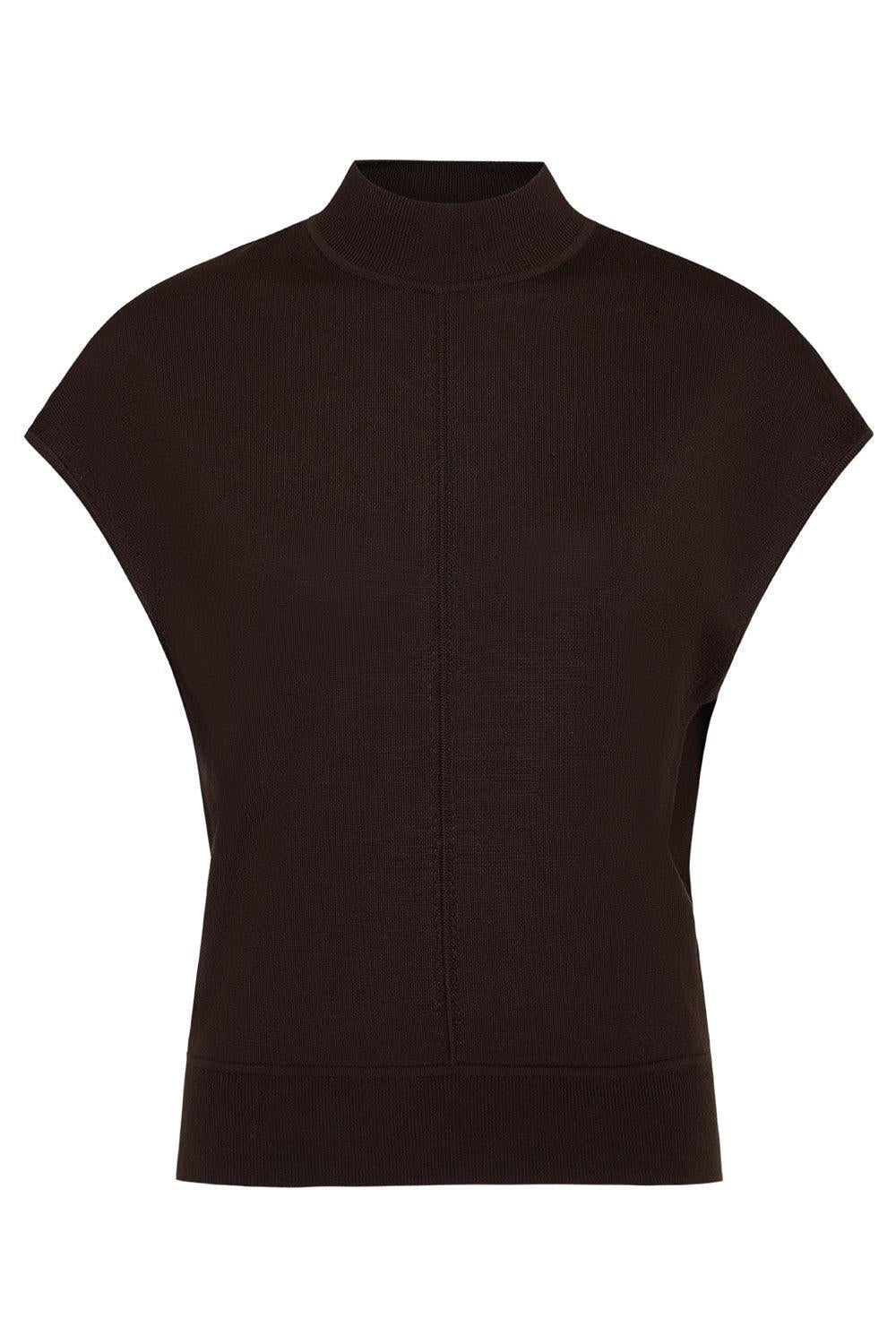 Wren Wool Top-BLACK-XS-CLOTHINGTOPKNITS-TWP