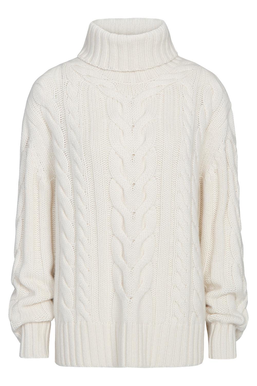 Traveling T Neck Sweater-CREAM-XS-CLOTHINGTOPSWEATER-TWP