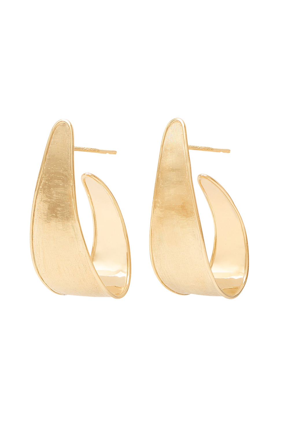Lunaria Graduated Hoop Earrings