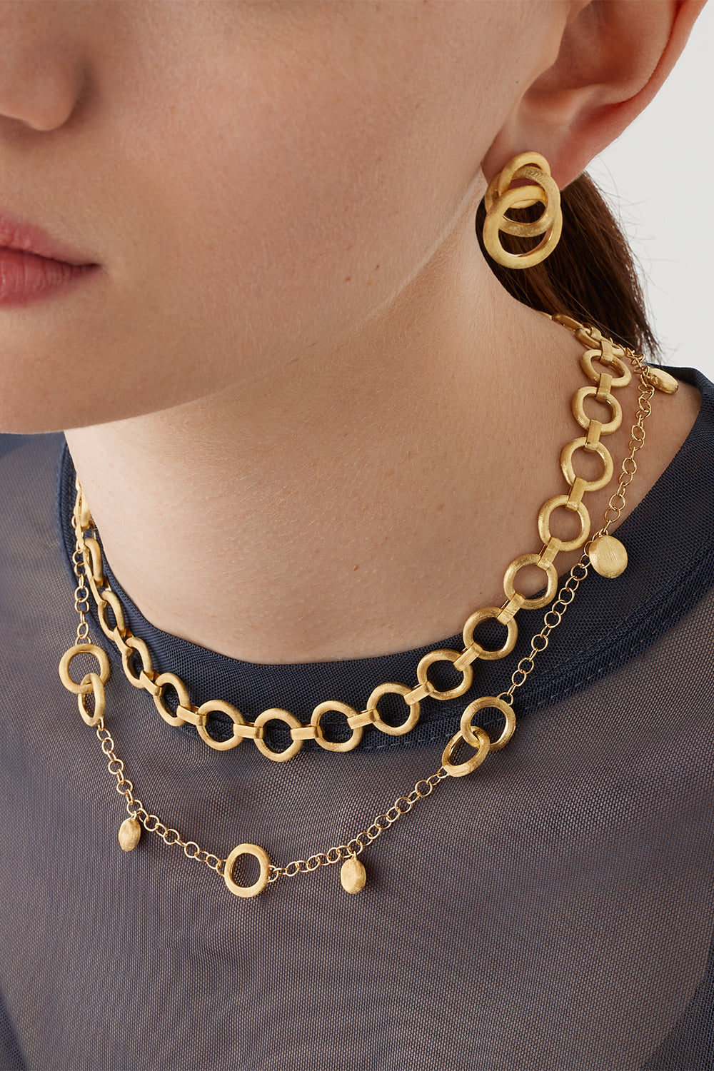 Jaipur Gold Knot Earrings