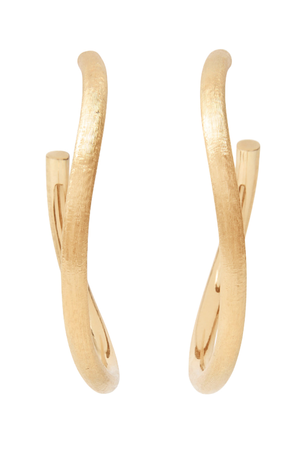 Jaipur Gold Hoop Earrings