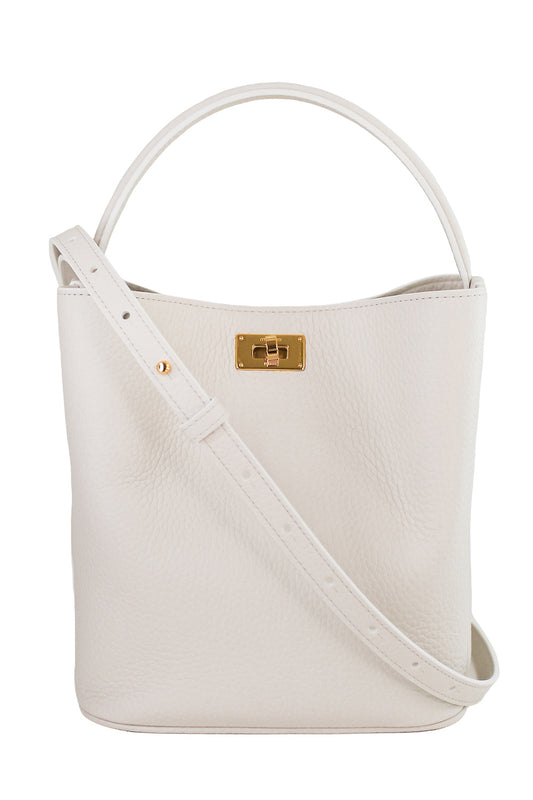 Odeon Mini Bag - Craie Gold-CREAM-HANDBAGTOP HANDLE-MICHINO