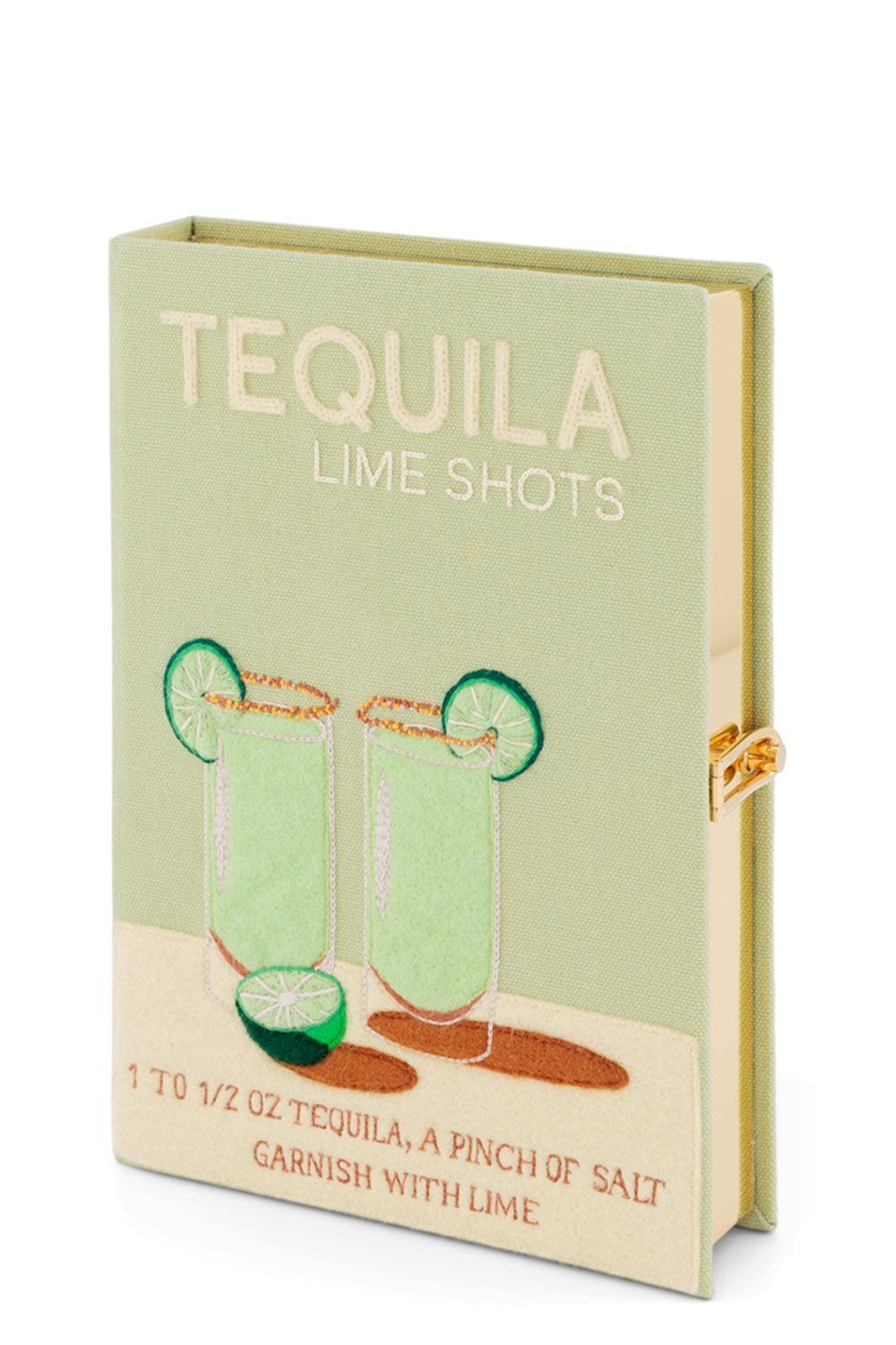 Tequila Shots Book Clutch Bag-CREAM-HANDBAGCLUTCHES-OLYMPIA LE TAN