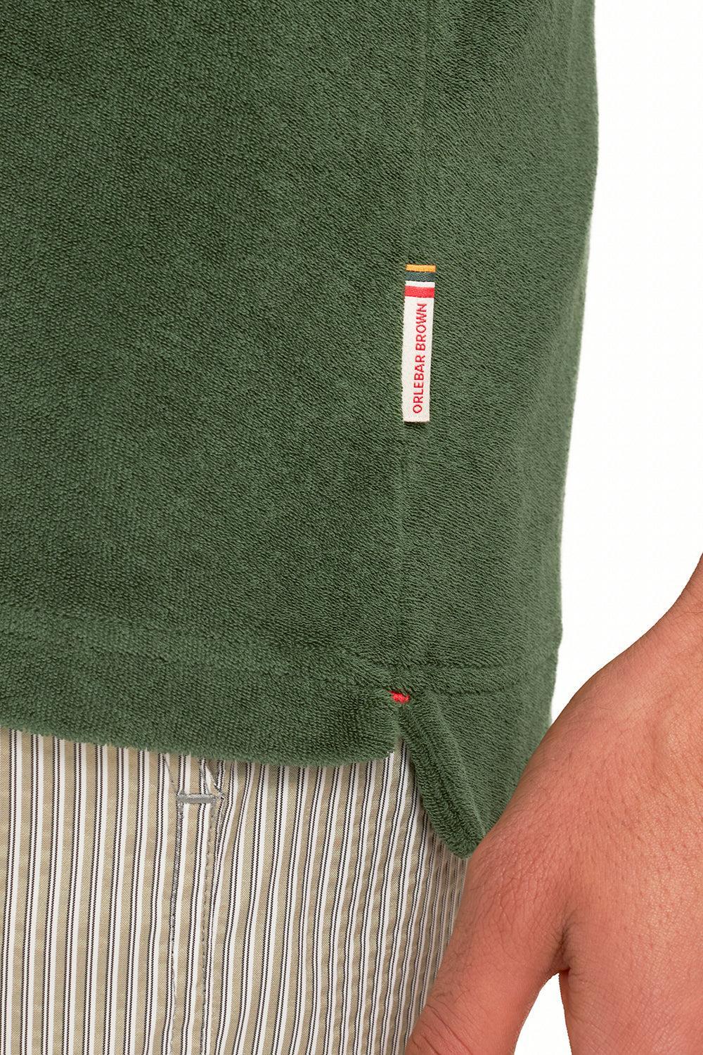 Terry Towelling Polo - Amazon Green-AMAZON GREEN-S-MENSCLOTHINGSHIRT-ORLEBAR BROWN