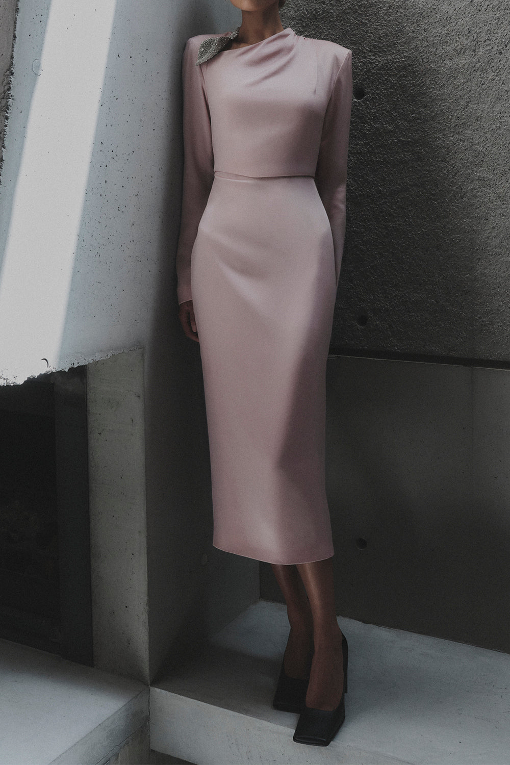 Oryx Column Gown