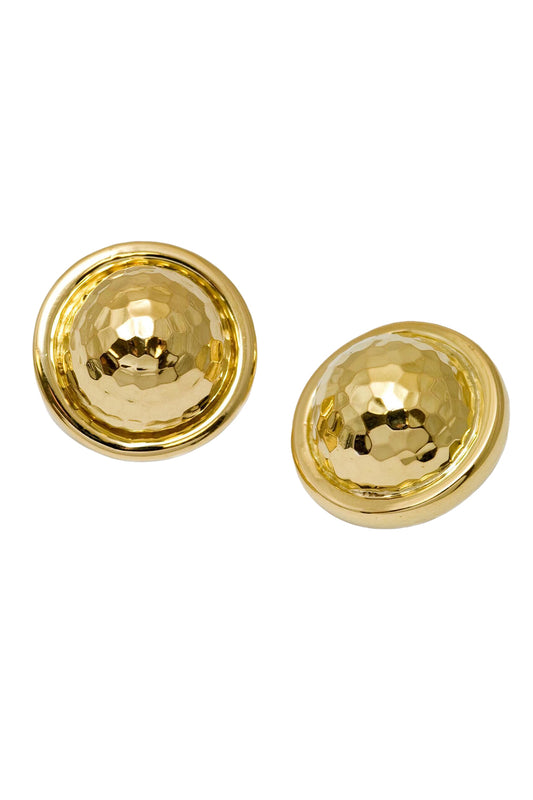 Hammered Ball Earrings
