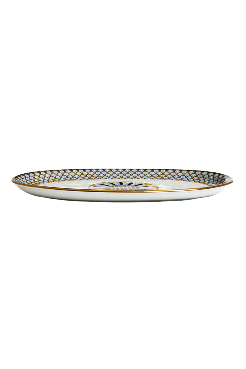 Oval Platter - Odysseus Midnight Blue