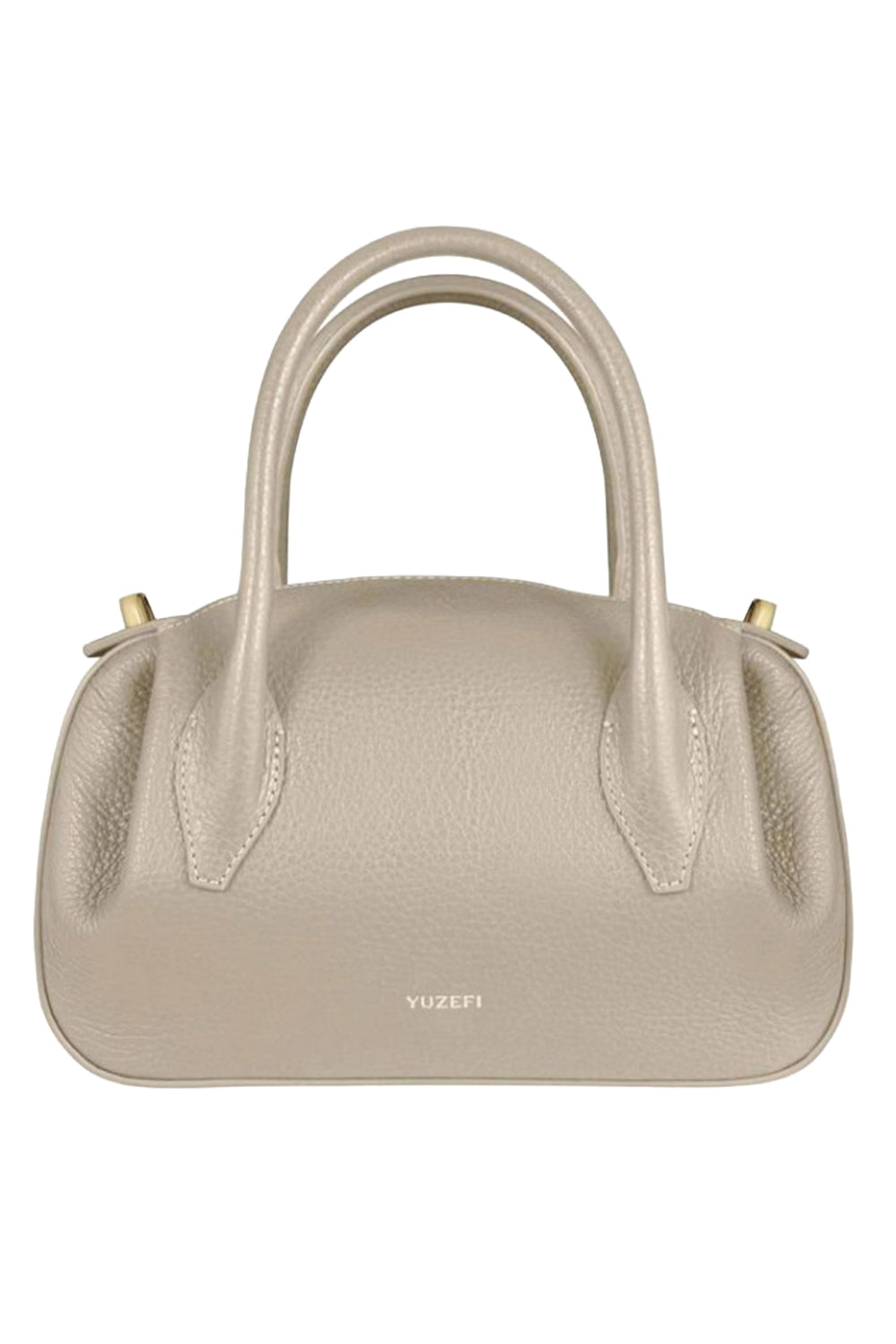 Oyster Mini Duffle Bag - Angora-CREAM-O/S-HANDBAGSHOULDER-YUZEFI