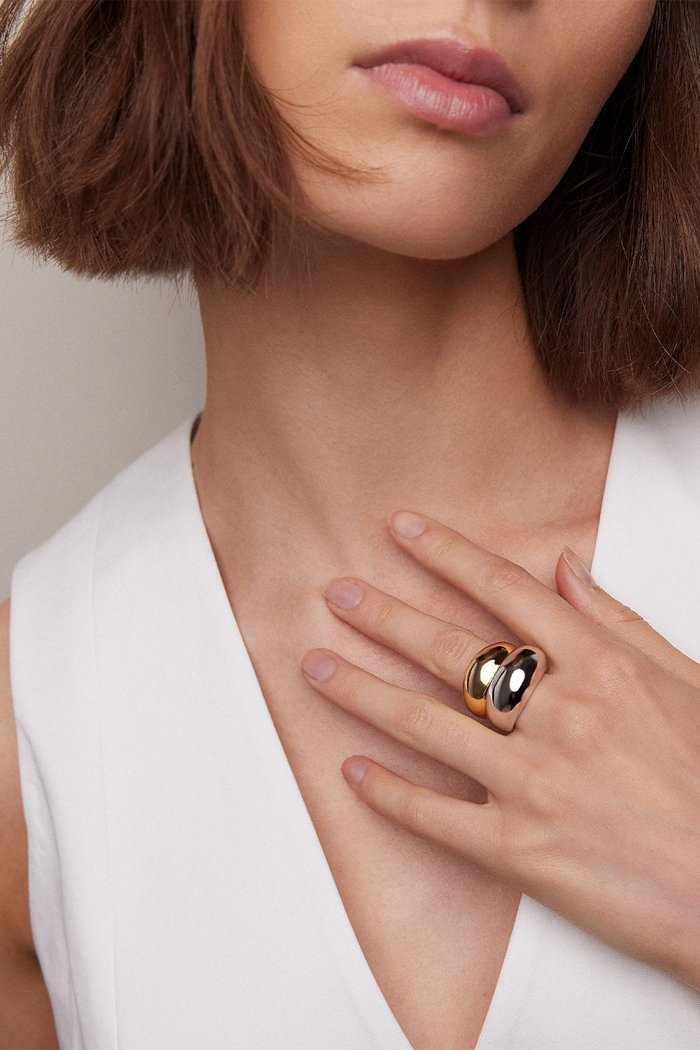 Two-Tone Chavez Ring