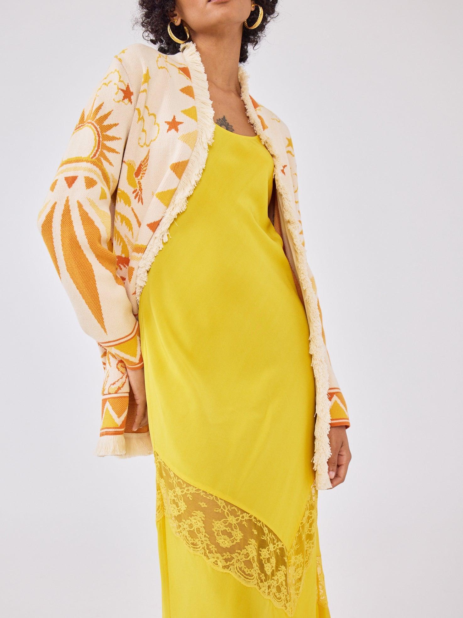 Magic Leopard Cardigan-YELLOW-XS-CLOTHINGTOPCARDIGAN-HAYLEY MENZIES