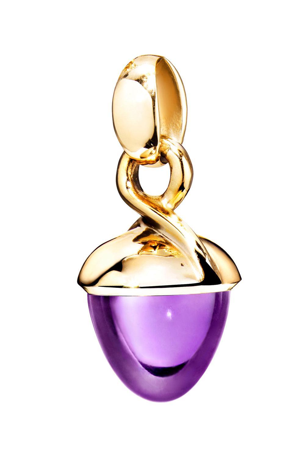 Amethyst Mikado Boquet Pendant-YELLOW GOLD-JEWELRYFINE JEWELPENDANT-TAMARA COMOLLI