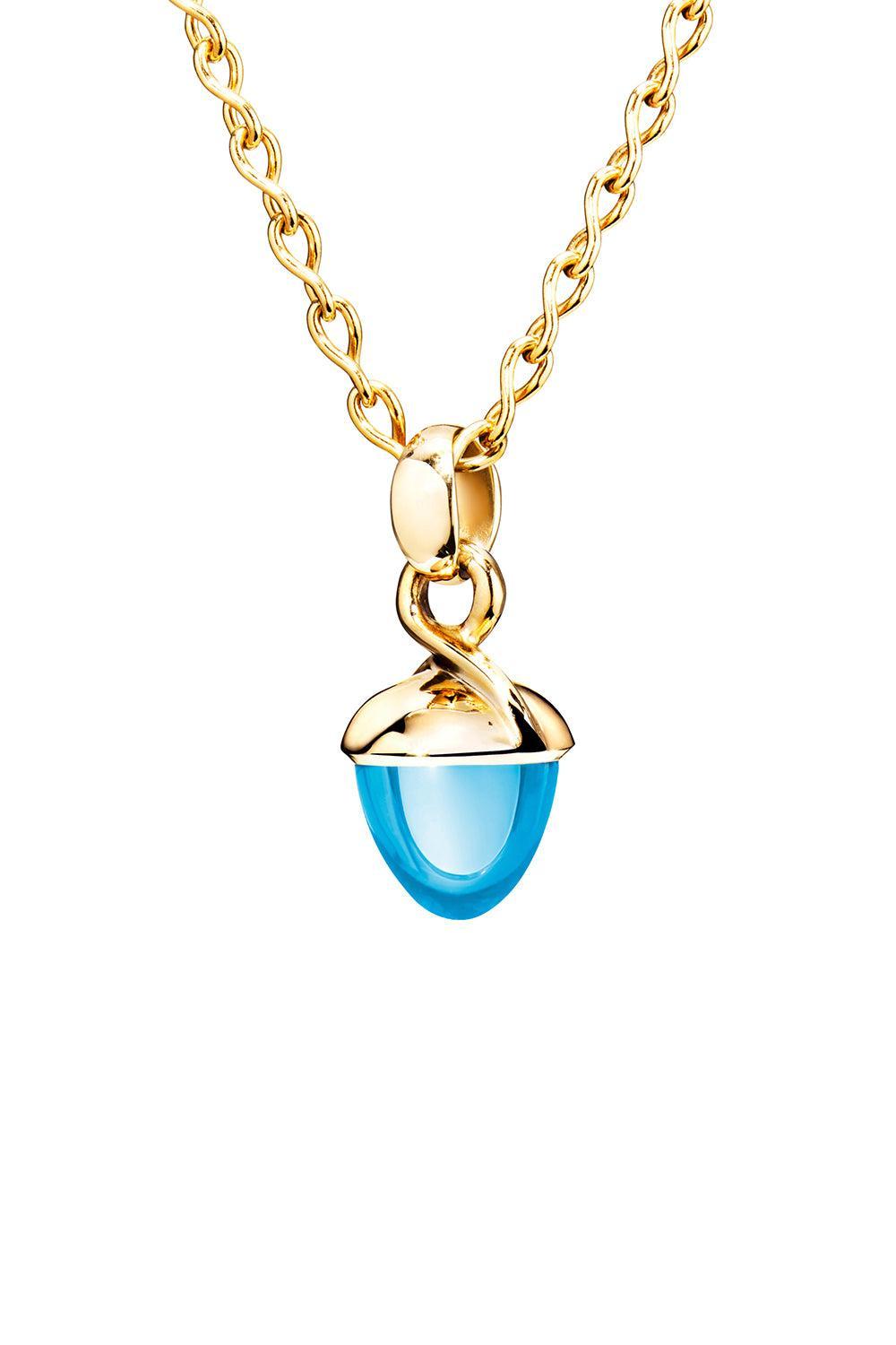 Swiss Topaz Mikado Bouquet Fairy Pendant-YELLOW GOLD-JEWELRYFINE JEWELPENDANT-TAMARA COMOLLI