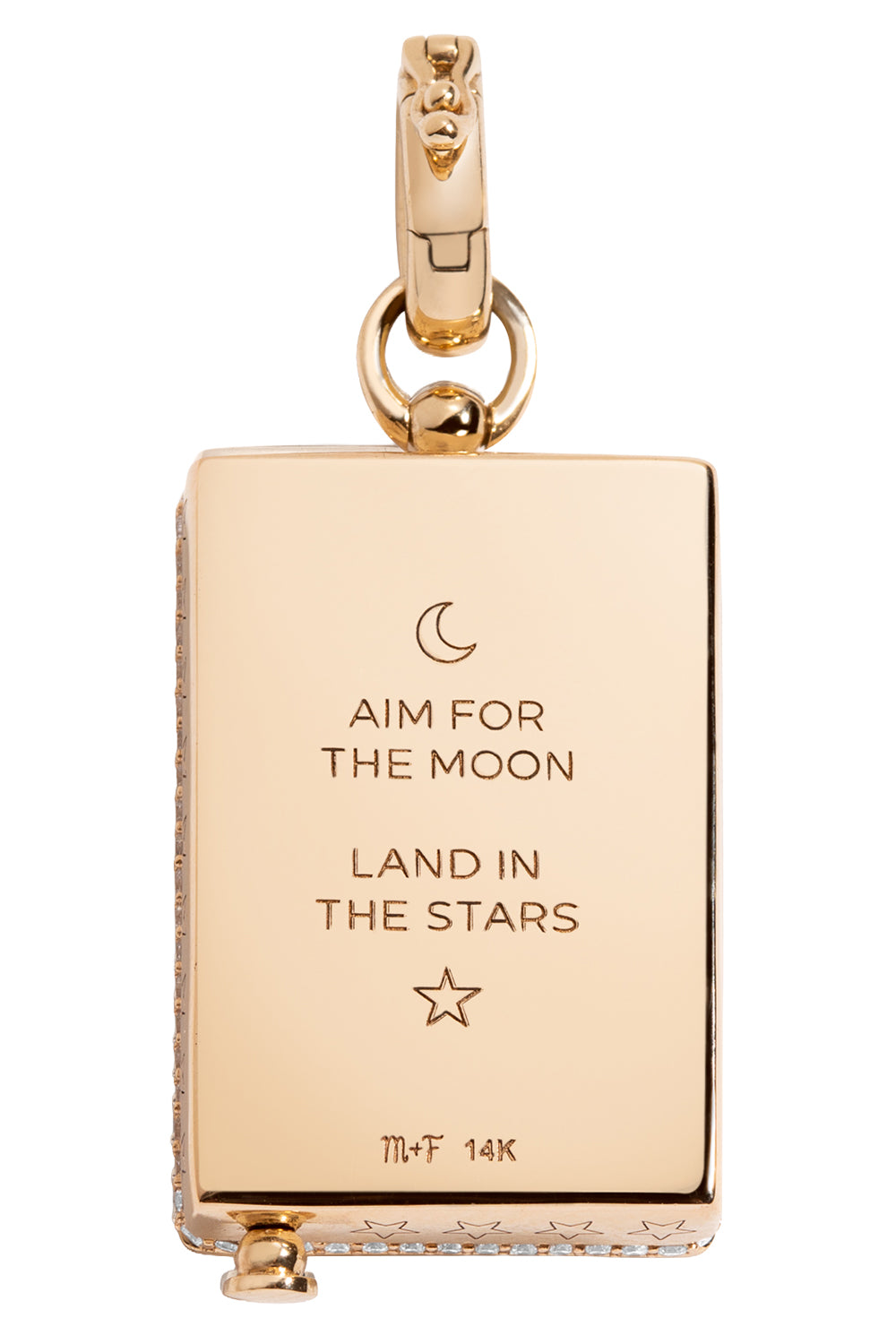 Diamond Ricochet Pinball Pendant