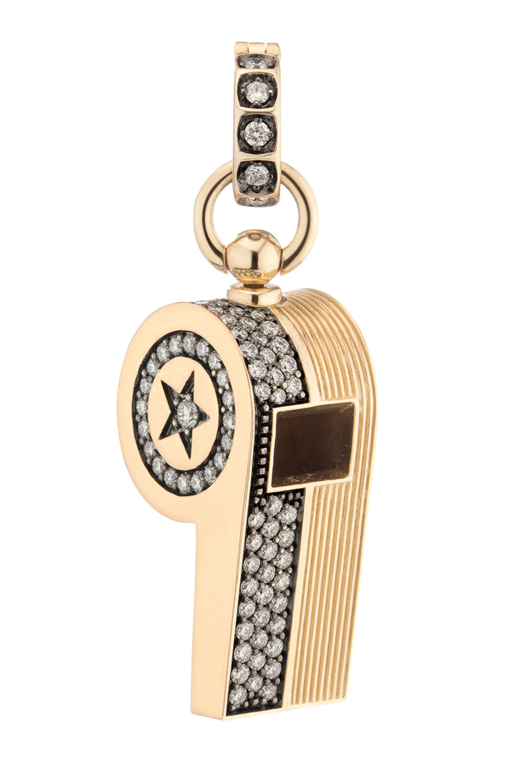 Diamond Continuum Whistle Pendant