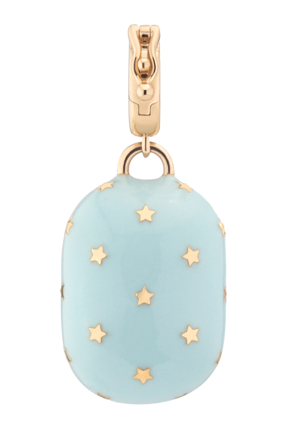 Aquamarine Diamond Supernova Pendant