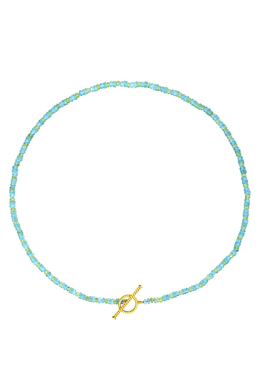 Diamond Lagoon Bead Necklace