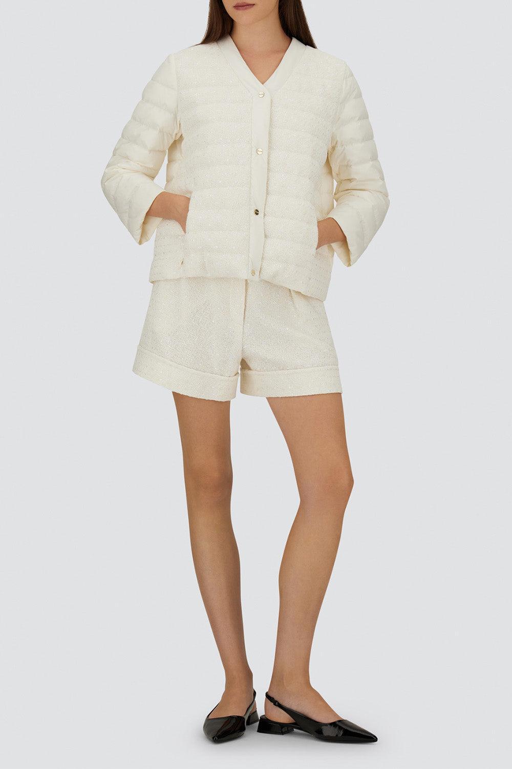 3D Cape Jacket-WHITE-38-CLOTHINGTOPCARDIGAN-HERNO