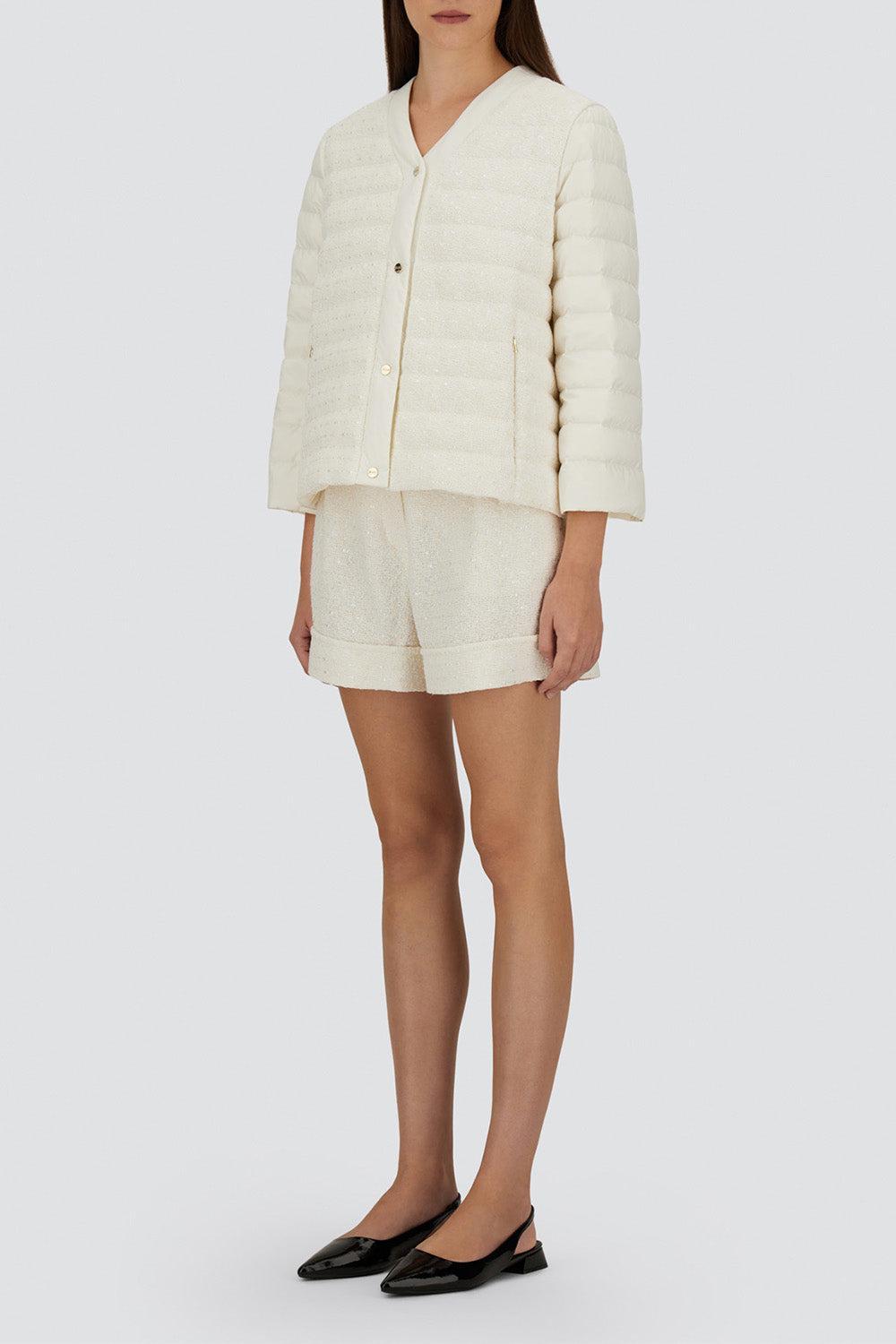 3D Cape Jacket-WHITE-38-CLOTHINGTOPCARDIGAN-HERNO