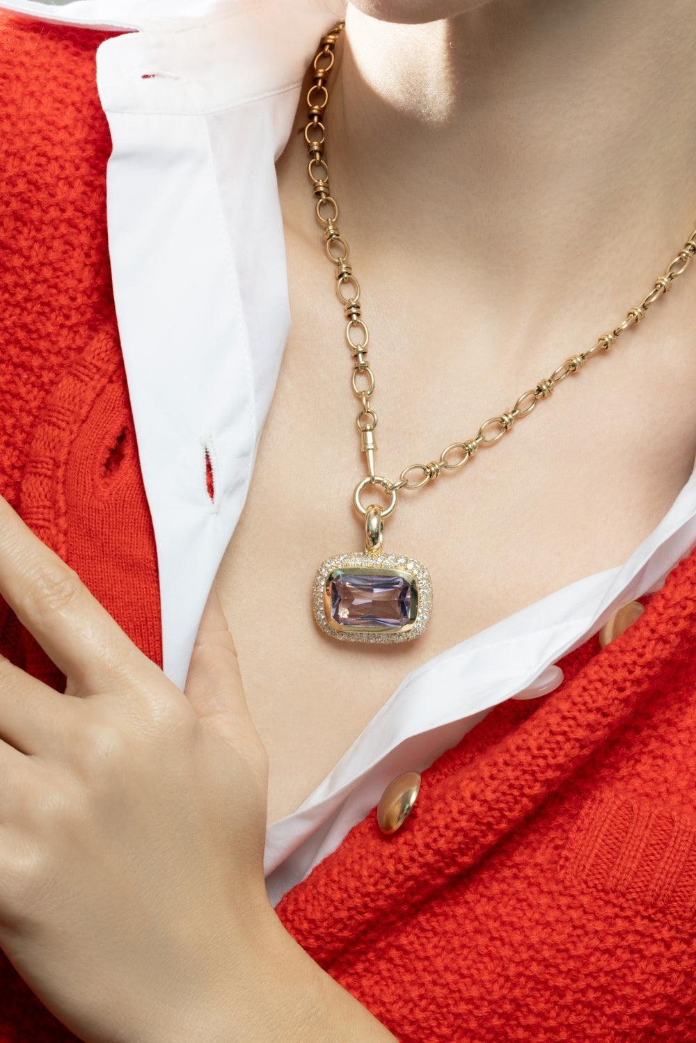 Grandpa Chain Necklace-YELLOW GOLD-18-JEWELRYFINE JEWELNECKLACE O-MASON & BOOKS