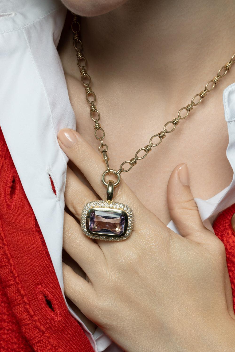 Grandpa Chain Necklace-YELLOW GOLD-18-JEWELRYFINE JEWELNECKLACE O-MASON & BOOKS