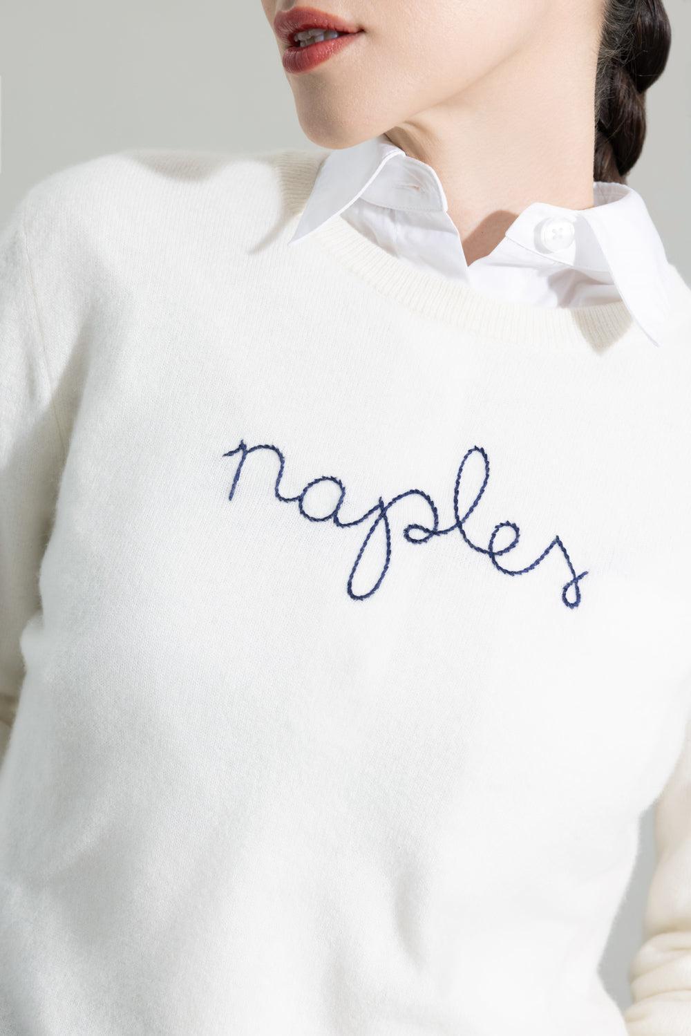 Naples Crewneck - Cream-CREAM-XS-CLOTHINGTOPSWEATER-LINGUA FRANCA