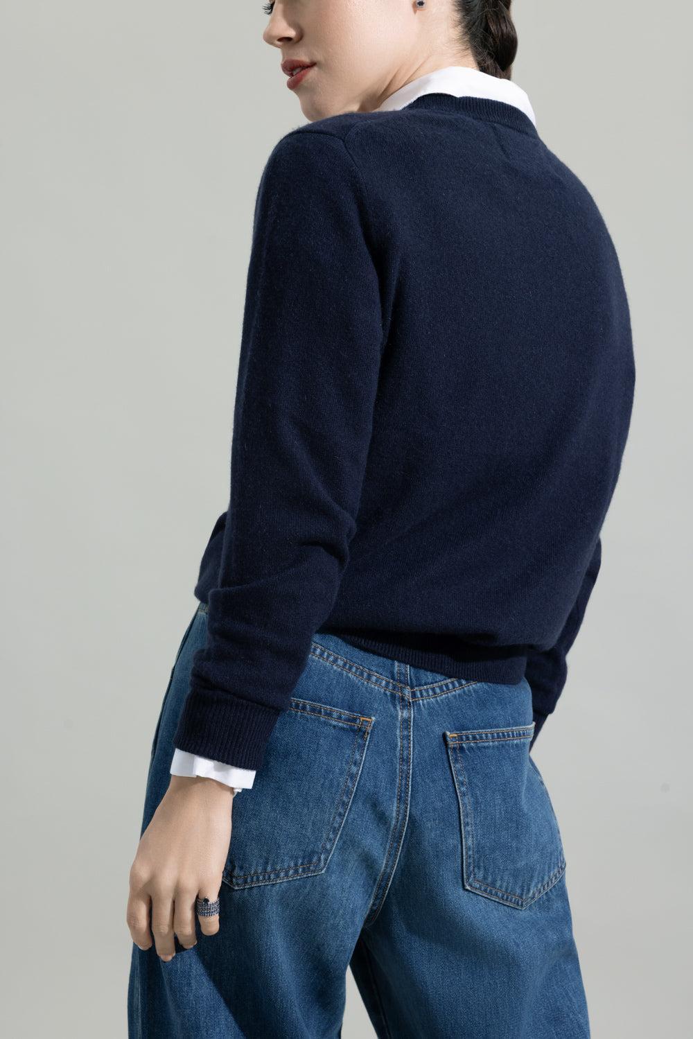 Naples Crewneck - Navy-BLUE-XS-CLOTHINGTOPSWEATER-LINGUA FRANCA