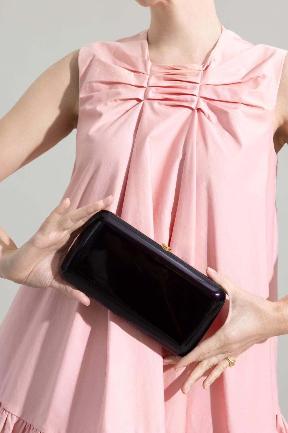 Finley Clutch - Burgundy-PURPLE-HANDBAGCLUTCHES-JEFFREY LEVINSON