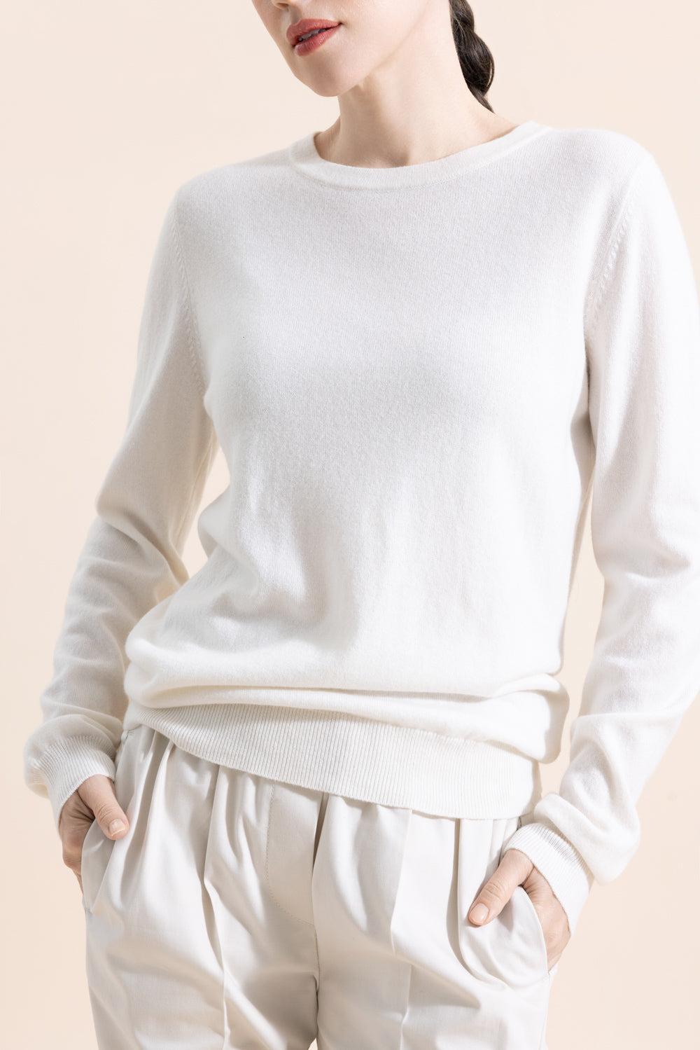 Long Sleeve Sweater - Panama-PANAMA-XS-CLOTHINGTOPSWEATER-BRUNELLO CUCINELLI