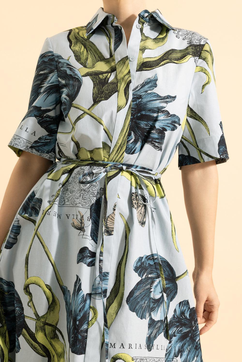 Short Sleeve Shirt Dress-ETCHTUPW-2-CLOTHINGDRESSCASUAL-ERDEM