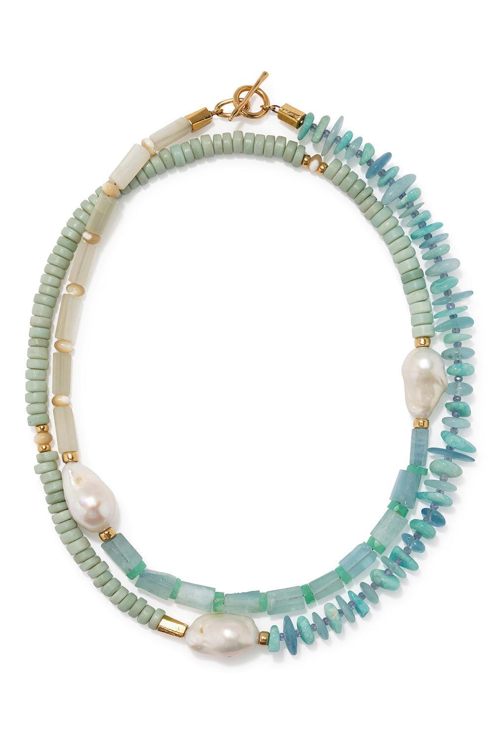Prickly Pear Cabana Necklace-PEAR-JEWELRYBOUTIQUENECKLACE O-LIZZIE FORTUNATO
